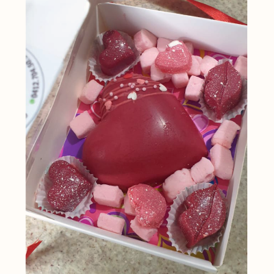 Chocolateros.net - Marakas Cacao - Corazón sorpresa 20cm  chocolates y dulces varios